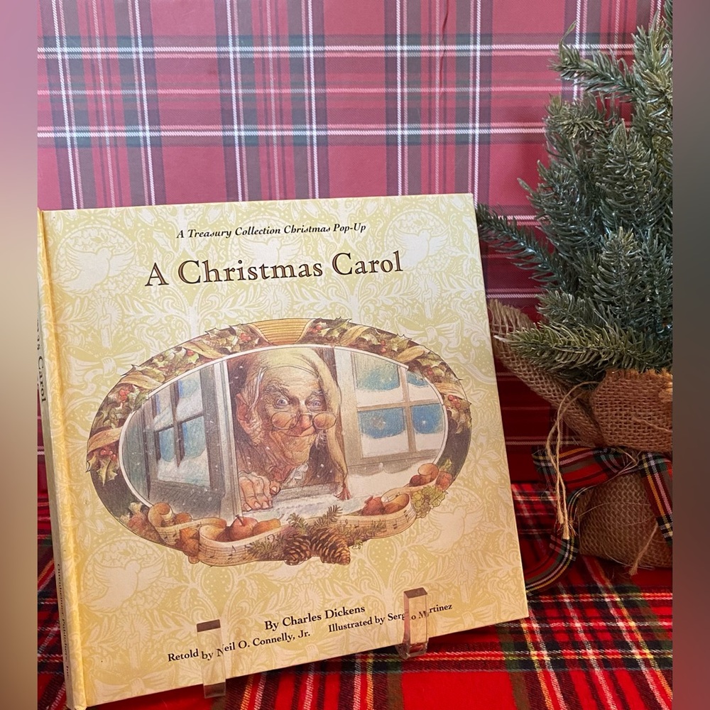 📖1993 A Christmas Carol Pop-Up Book - Picture 2 of 11